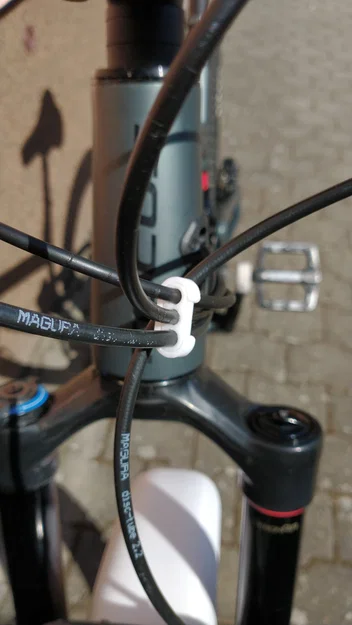 Kẹp Cố Định Dây Cáp Xe Đạp MTB (MTB Cable Clip) In 3D Tiện Lợi - Image 1
