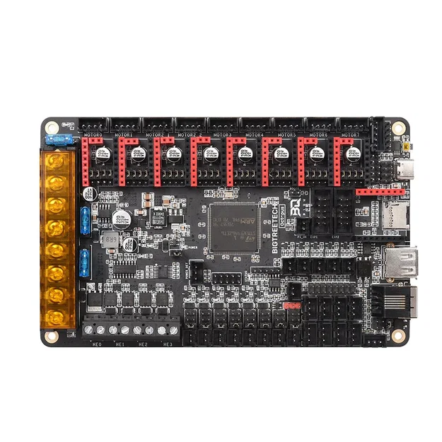 Mô hình CAD bo mạch chủ BTT Octopus V1.0 đơn giản hóa cho thiết kế 3D - Image 2