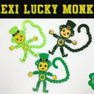 Flexi Lucky Monkey – Khỉ May Mắn Dẻo In-Place