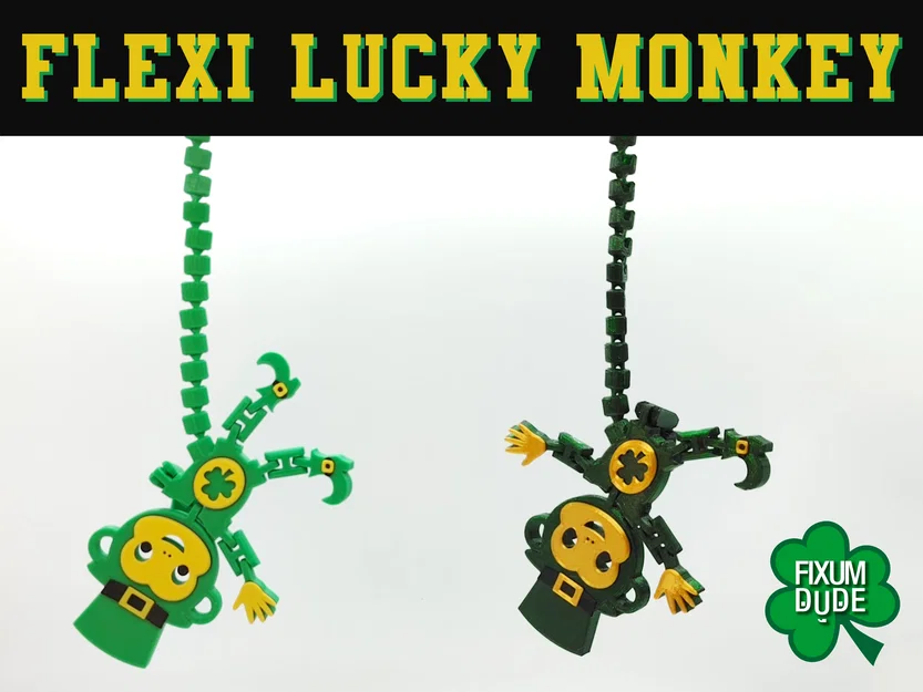 Flexi Lucky Monkey – Khỉ May Mắn Dẻo In-Place - Image 3