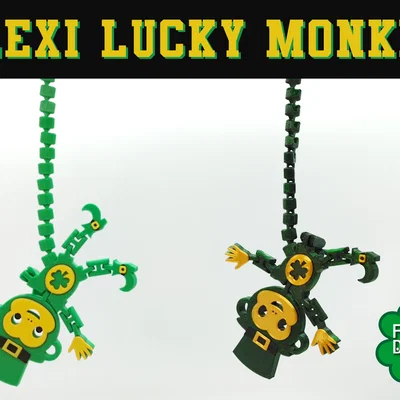 Flexi Lucky Monkey – Khỉ May Mắn Dẻo In-Place