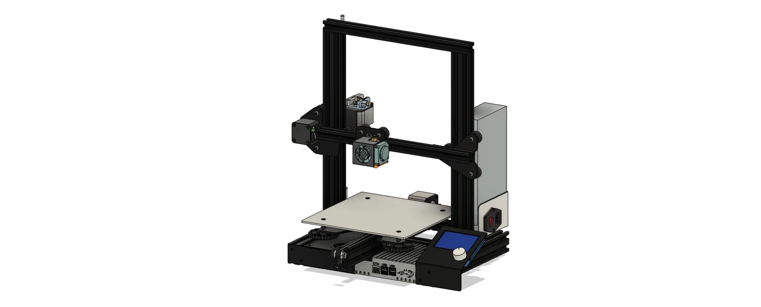 Hộp điện tử Raspberry Pi cho Ender 3 (Electronics Enclosure) - Image 2