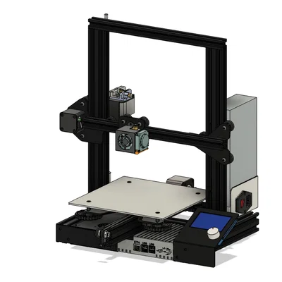 Hộp điện tử Raspberry Pi cho Ender 3 (Electronics Enclosure)