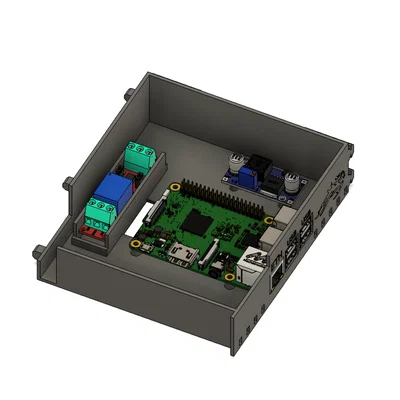 Hộp điện tử Raspberry Pi cho Ender 3 (Electronics Enclosure)