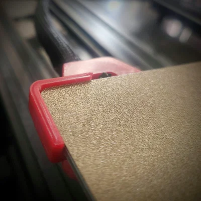 Anycubic Kobra 2 Max: SNAP-ON Bed Sheet Aligners V3 (Strain Relief/Cable Drag Chain)