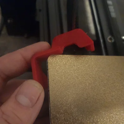 Anycubic Kobra 2 Max: SNAP-ON Bed Sheet Aligners V3 (Strain Relief/Cable Drag Chain)