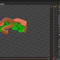 Anycubic Kobra 2 Max: SNAP-ON Bed Sheet Aligners V3 (Strain Relief/Cable Drag Chain) - Thumbnail 5