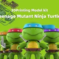 Teenage Mutant Ninja Turtles – Model Kit 4 Rùa Ninja - Thumbnail 1