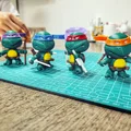 Teenage Mutant Ninja Turtles – Model Kit 4 Rùa Ninja - Thumbnail 5