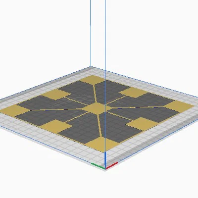 Bài test hiệu chuẩn cho máy in (Test de calibración para impresora)
