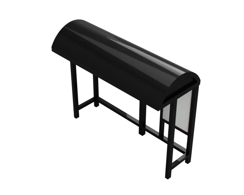 Mô hình trạm xe buýt in 3D đẹp mắt cho sa bàn thành phố - Image 1