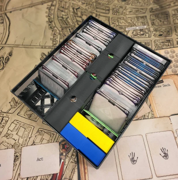 Arkham Horror LCG: Khay lưu trữ thẻ bài cho kích thước hộp game mới - Image 1