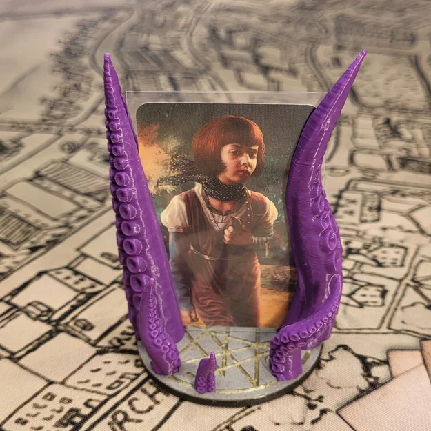 Arkham Horror LCG: Stand thẻ Investigator + Xúc tu bạch tuộc - Image 1