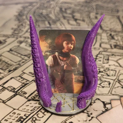 Arkham Horror LCG: Stand thẻ Investigator + Xúc tu bạch tuộc