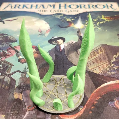Arkham Horror LCG: Stand thẻ Investigator + Xúc tu