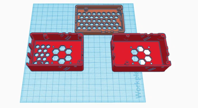 Vỏ BTT PI V1.2 (honeycomb) - BTT PI V1.2 case - Image 1