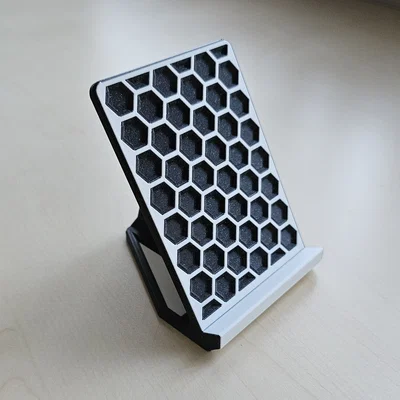 Giá đỡ điện thoại họa tiết tổ ong - Phụ kiện 3D cho smartphone màn hình lớn