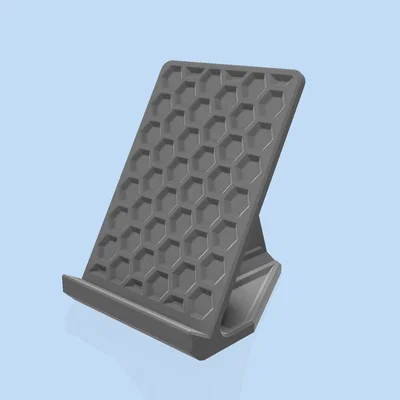 Giá đỡ điện thoại họa tiết tổ ong - Phụ kiện 3D cho smartphone màn hình lớn