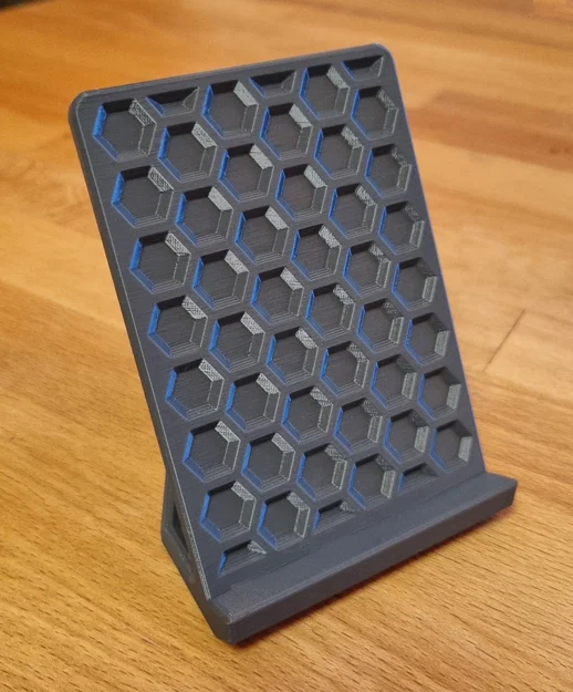 Giá đỡ điện thoại họa tiết tổ ong - Phụ kiện 3D cho smartphone màn hình lớn - Image 4