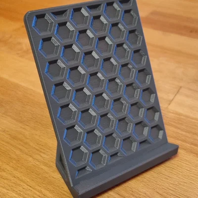 Giá đỡ điện thoại họa tiết tổ ong - Phụ kiện 3D cho smartphone màn hình lớn