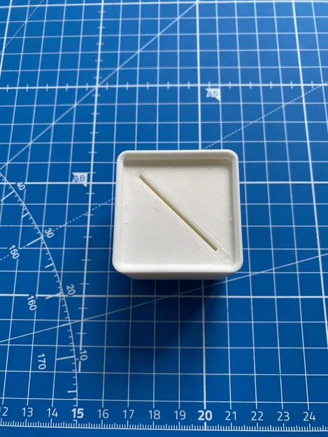Khay Gridfinity giữ dao cạo (Scraper) Creality 1x1x6 - Image 4