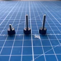 Adapter thumb screw đầu cap cho bu-lông metric (Cap head thumb screws) - Thumbnail 1