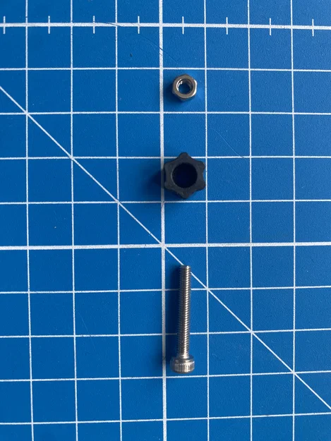Adapter thumb screw đầu cap cho bu-lông metric (Cap head thumb screws) - Image 5