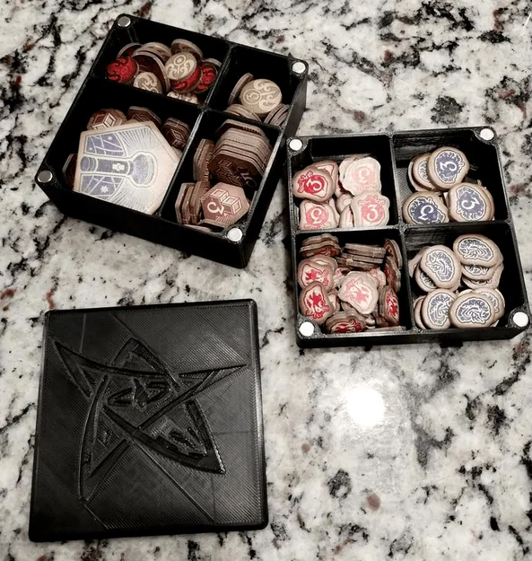 Hộp/Khay Token Nam Châm cho Arkham Horror LCG - Image 1