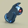 Mô hình Pokemon Beldum (Tanhel) in 3D với phần đầu linh hoạt - Thumbnail 1