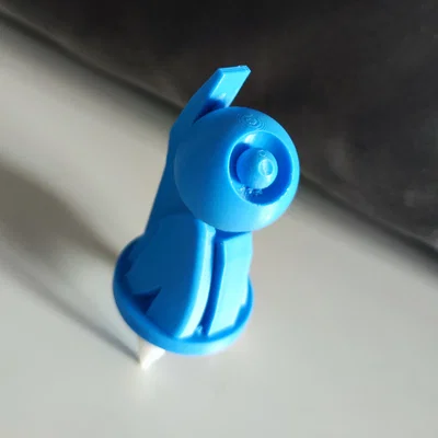 Mô hình Pokemon Beldum (Tanhel) in 3D với phần đầu linh hoạt