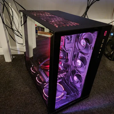 Ống dẫn gió dưới case cho Lian Li O11 & đa số case gắn fan đáy 120mm