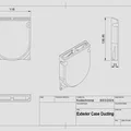 Ống dẫn gió dưới case cho Lian Li O11 & đa số case gắn fan đáy 120mm - Thumbnail 7