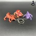 Móc khóa Axolotl dễ thương - khớp động - Print in Place - Không cần Supports - Thumbnail 2