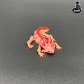 Móc khóa Axolotl dễ thương - khớp động - Print in Place - Không cần Supports - Thumbnail 3