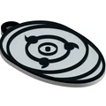 Móc khóa mặt nạ Obito Naruto (Llavero Máscara Obito) in 3D - Thumbnail 2