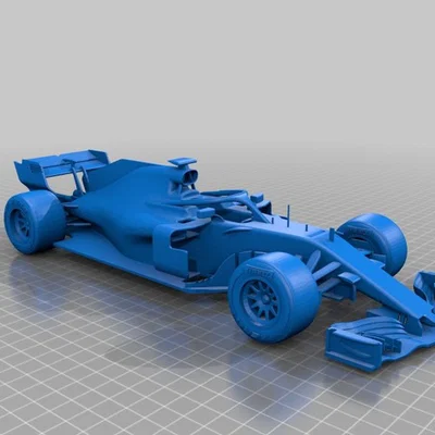 Xe đua F1 Ferrari SF71H 2018 (Ferrari SF71H 2018 Formula 1 Car)