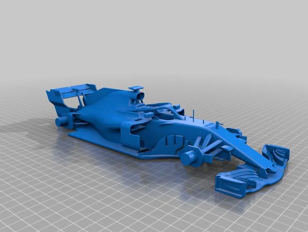 Xe đua F1 Ferrari SF71H 2018 (Ferrari SF71H 2018 Formula 1 Car) - Image 10