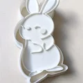Khuôn cắt bánh quy hình thỏ Phục Sinh đáng yêu (Easter Bunny) - Thumbnail 2