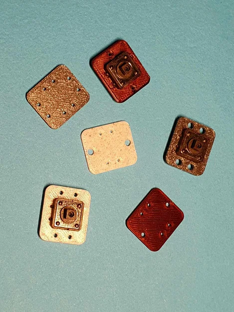 Bệ gắn nút nhấn 12x12mm (12x12mm push button mount) - Image 1