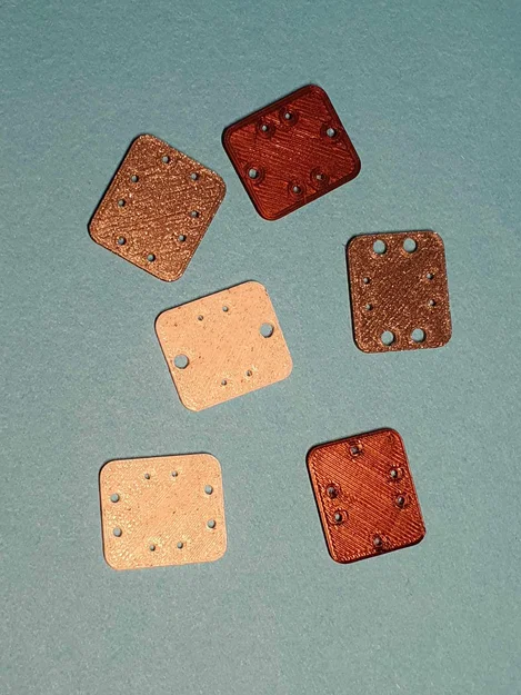 Bệ gắn nút nhấn 12x12mm (12x12mm push button mount) - Image 2