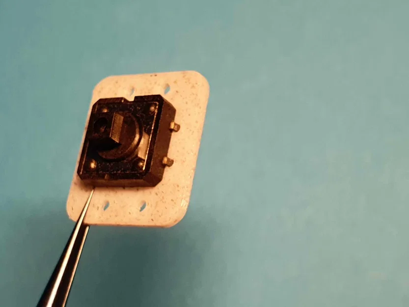 Bệ gắn nút nhấn 12x12mm (12x12mm push button mount) - Image 8