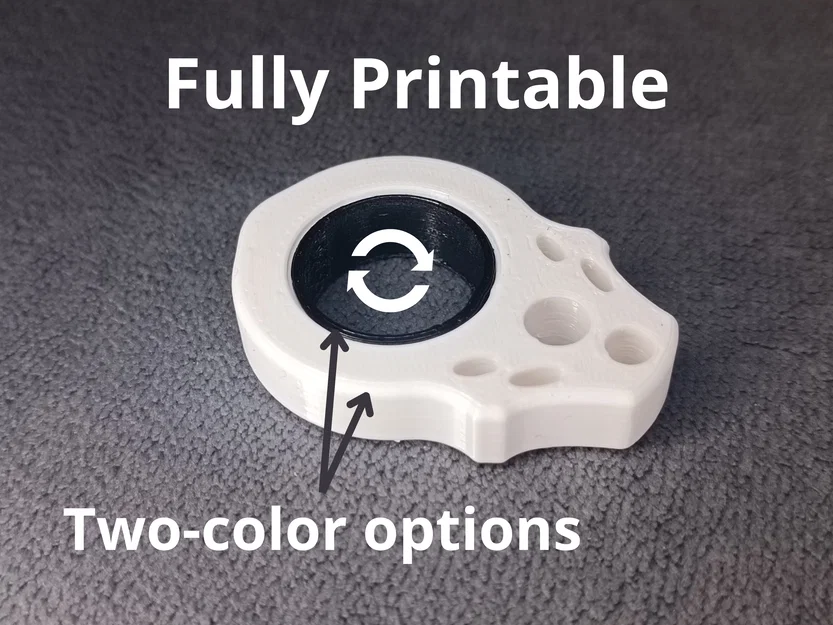 Keychain Spinner In Hoàn Toàn (Fully Printable Keychain Spinner) - Image 1