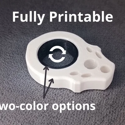Keychain Spinner In Hoàn Toàn (Fully Printable Keychain Spinner)