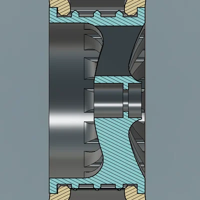 Lốp xe RC rộng 30mm