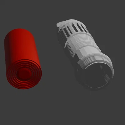 Móc khóa kiếm ánh sáng Star Wars Lightsaber mini in 3D