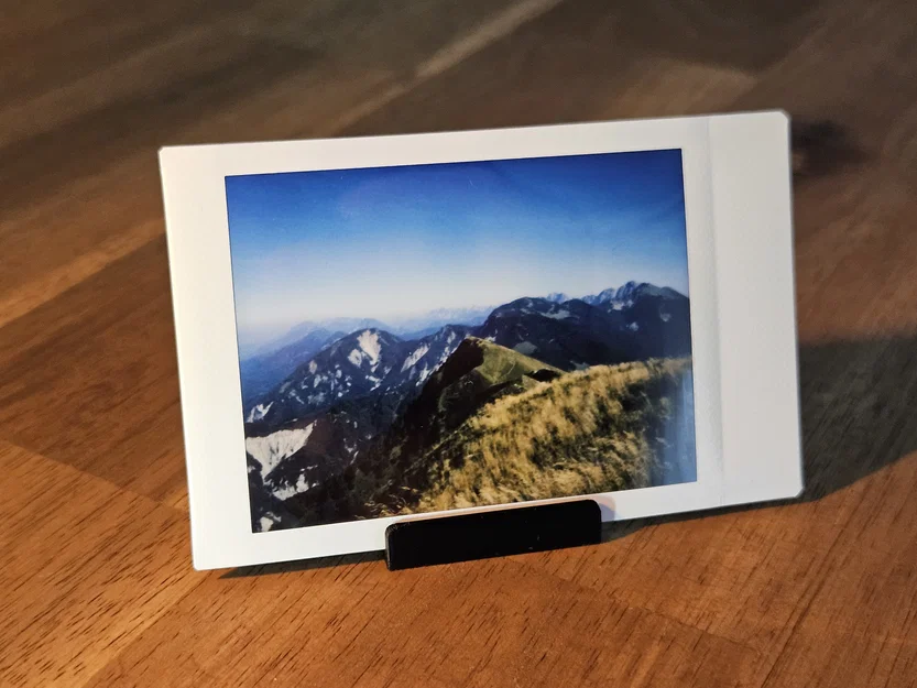 Kệ đỡ ảnh Instax mini (Instax mini Holder) tối giản - Image 6