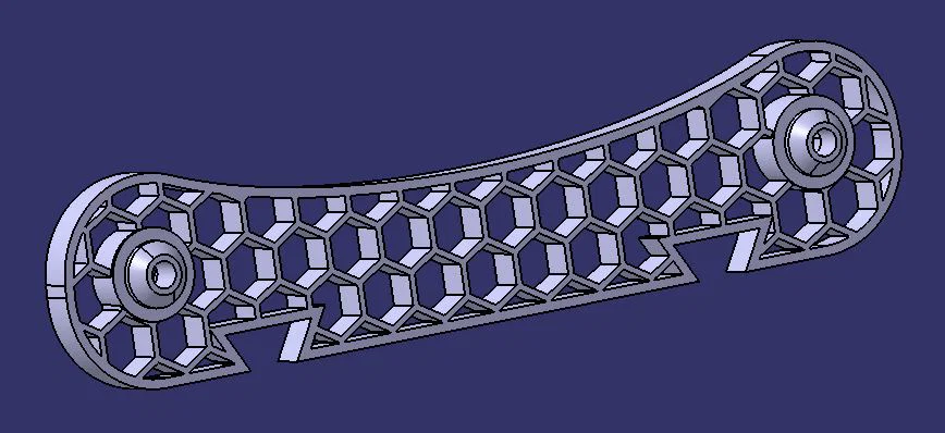 Giá đỡ cuộn nhựa in 3D phong cách Hexagon độc đáo - Image 2