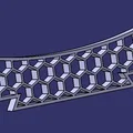 Giá đỡ cuộn nhựa in 3D phong cách Hexagon độc đáo - Thumbnail 2