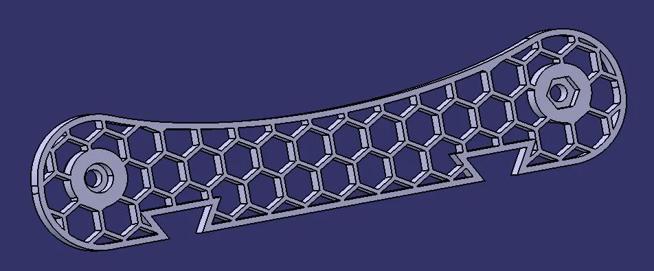 Giá đỡ cuộn nhựa in 3D phong cách Hexagon độc đáo - Image 3