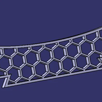 Giá đỡ cuộn nhựa in 3D phong cách Hexagon độc đáo